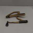 Joytale Tactical Dog Leash Heavy Duty, 4-6FT Shock Absorbing Bungee Lead with 2 Padded Handle, Metal Carabiner Clip, Car Seatbelt, Strong No Pull Leash for Medium Large X-Large Dogs, Coyote Brown