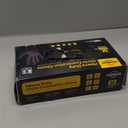 TitanFlex Disposable Nitrile Exam Gloves, 6-mil, Black, Heavy Duty, Latex Free, Food Safe for Cooking & Food Prep