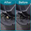 12PCS Bullet Valve Stem Caps, Black Universal Aluminum Alloy Tire Valve Covers Replacement Dustproof for Motorcycle Trucks Cars SUV Bike