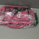 AVAWO Kids Case for iPad 9th Generation 10.2 inch 2021 with Lanyard, iPad 8th/ 7th Generation Case for Kids, Shockproof Handle Stand Shoulder Strap Bumper Cover for iPad 2021/ 2020/ 2019, Rose Pink