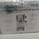 CASABREWS 3700 Essential Espresso Machine 20 Bar, Stainless Steel Cappuccino & Latte Machine with Steam Frother for Home, 43.9oz Water Tank, Coffee Gift for Women & Men, Silver