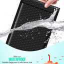 GSSUSA Black Bubble Mailers 5x10" Small Padded Envelopes 100 Pack Usable Size 5X9" Bubble Shipping Envelopes,Strong Adhesion Padded Mailer,Self-Seal Bubble Envelopes for Small Business.