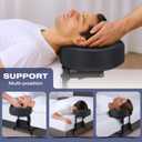 Home Mattress Top Massage Kit, Universal Massage Headrest for Bed, Adjustable Height up to 14.5", Deluxe Face Cradle Face Down Pillow, Home SPA Face Cushion Support Bracket with Portable Storage Bag