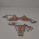 SOLY HUX Women's Floral Print Bikini Sets Underwire Tie Side Bathing Suits Two Piece Swimsuit (Small)