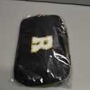 Graduation Gifts for Him - Crossbody Bag for Men, Sling Bag / Waist Pack for Travel & Sports, Initial White L, Black