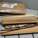 CHILDWEET 2pcs No Drilling Wall Storage Rack Iron Art Organizer for Home Kitchen Bathroom Small Large Black Versatile Shelf for Space Saving Decoration