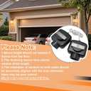 Garage Door Sensor for Linear Garage Door Sensor Replacement Compatible with Linear Garage Door Opener HAE00002 LSO50 LDO33 LDO50 Garage Door Sensors Sending & Receiving,1 Pack