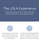 LOLA Ultra-Thin Cotton Panty Liners for Women - Hypoallergenic Panty Liners & Daily Light Pads - Unscented Organic Pads for Women - Pack of 56, 6.5 in