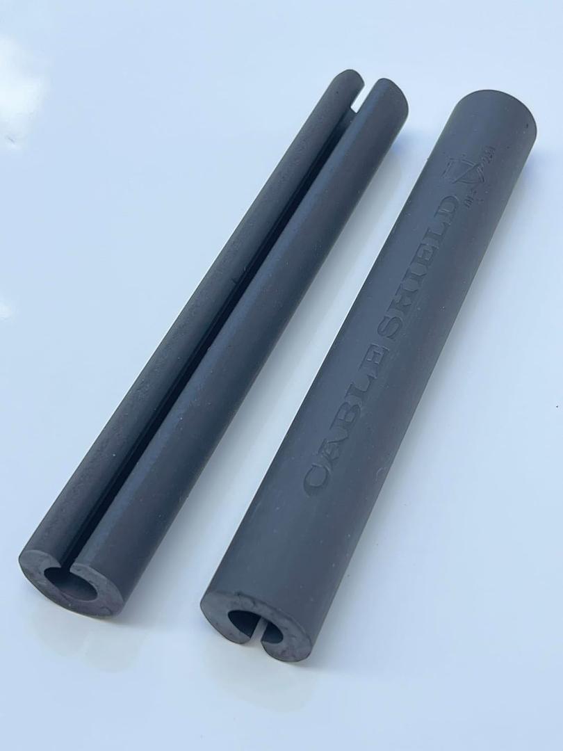 Cable Shield-EV Cable Protector-Garage Door Pass Through-US Made- Providing Durable Protection for Your Charging Cable-See Below for Sizing(Large ID .8")  1 Pack