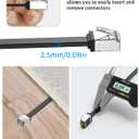 2Pack CAT7 2 Feet High-Speed Flat Shielded Bendable Ethernet Cables,Equipped with Short Crystal RJ45 Interfaces,with Transimission Speeds Exceeding CAT4/CAT5/CAT6 Compatible Modems,etc (Black)