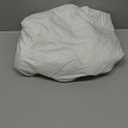 100% Egyptian Cotton Fitted Sheet Twin Size White, 600 Thread Count,8-16" Deep Pocket Sheet, Soft & Elastic Sateen Weave Bottom Sheet for Hotel & Home (White, 1 Pack Fitted Sheet Only, Twin)