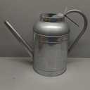 Galvanized Iron Watering Can for Indoor Plants, Bowl Watering Cans for House Plant Garden Flower, Long Spout Water Can for Outdoor Watering Plants 8.71L 2.3 Gallon