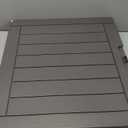 EAST OAK Outdoor Storage Box, 31 Gallon Deck Box Indoor and Outdoor Use, Waterproof Resin Storage Bin for Package Delivery, Patio Cushions, Gardening Tools, Lockable, UV Resistant, Grey