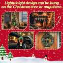 Pickle Ornaments for Christmas Tree and Dinkball Paddle, Traditional Glass Blown, Unique Christmas Pickle Ornaments for Xmas Tree Decorations, Gifts for Sisters Mom Grandparent Women Men