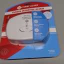 First Alert CO400 Carbon Monoxide (CO) Detector, Battery Operated Alarm, 1-Pack