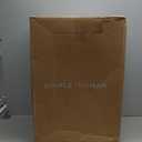 simplehuman 50 Liter / 13 Gallon Semi-Round Kitchen Step Trash Can with Secure Slide Lock, Grey Plastic (Gray)