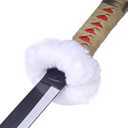 41 inches Stainless Steel Zoro Katana Real Metal Anime Cosplay Sword,Yama Enma/Trafalgar Law/Luffy Kitetsu/Shusui/Wado Ichimonji