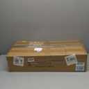 4FT Outdoor Christmas Tree with Lights in Vintage Potted Base, Battery Operated Xmas Tree with Cedar Branches & Pinecones, 100 LED Warm Lights with Timer, Porch Entryway Holiday Decor,Set of 2