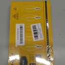 Ascher E12 LED Classic Candelabra Clear Light Bulbs 4W, Equivalent 40W, Daylight White 5000K, Non-Dimmable, Filament Clear Glass, Pack of 5