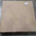 East West Furniture AST-LWH-TP Antique Modern Kitchen Table - a Round Dining Table Top with Pedestal Base, 36x36 Inch, Multi-Color