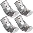 90 Degree Aluminum Corner for Dump Truck Tarp Systems with Pre-Drilled Holes (4)