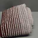 Bathroom Rugs and Mats Sets, 2 Piece Thick Absorbent Chenille Bath Mat Rug Set Non Slip, Soft Shaggy Bath Room Floor Mats for Bathroom, Machine Washable (Burgundy Red, 20" x 47" Plus 16" x 24")