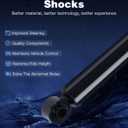 ECCPP Rear 2x Shocks Absorbers for 2000-2006 for Chevy Suburban 1500,2000-2006 for Chevy Tahoe,2000-2006 for GMC Yukon,2000-2006 for GMC Yukon XL 1500/for GMC Yukon XL 2500 Shocks sets with 344384