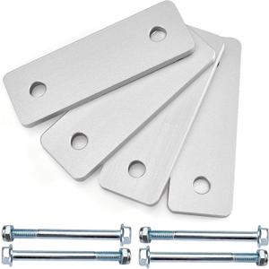 Rear Lift Kit for Club Car, 4 pcs 1" Extended Shackles and 4 pcs Bolts Fit for Club Car Precedent Gas Electric Golf Carts 2004 - UP