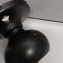 Amazon Basics Exterior Door Knob With Key Lock and Deadbolt, Keyed Alike, Coastal, Matte Black (Pack of 1)