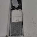 Wireless Keyboard and Mouse, Vssoplor Rechargeable Quiet Full-Size Keyboard and Mouse Combo Set Ultra Slim Design for Laptop, PC, Notebook, Desktop-Dark Gray