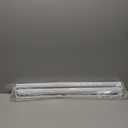 Joydeco Cordless Zebra Blinds (Pro), Dual Layer Light Control Zebra Blinds for Windows, Light-Proof Aluminum Cover, Free-Stop Roller Shades for Home & Office (White,28" W x 75" H)