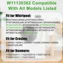 Washer Suspension Rod Kit fit for Maytag Bravos MCT MVWC565FW2 MVWX655DW1 MVWX655DW2 MVWX655DW0 MVWC555DW1 MVW4505MW1 MVW4505MW2 MVW5035MW0 MVW5035MW2 MVW5430MW0 MVWC555DW0 MVWC565FW1 prime&swift