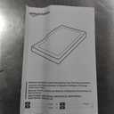  Basics Smart Box Spring Bed Base, 7-Inch Height Mattress Foundation, Tool-Free Easy Assembly, King, 79" L x 75.5" W x 7" H, White