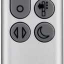 TP04 TP06 TP09 DP04 Remote Control Replacement for Dyson Pure Cool Purifying Tower Fan Silver