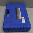 YSTOOL Hand Held Vacuum and Pressure Pump Brake Clutch Fluid Bleeder Tool Kit Oil Change Power Steering Fluid Bleeding Set with Pressure Gauge Jar Adapters for Auto Car Truck Motorcycle Use Blue Case