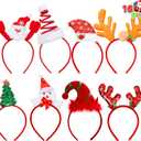 JOYIN 16PCS Cute Christmas Headbands, Festive Set, Great for Christmas Parties, Holiday Party Favors, Unique Design, Wide Application, Premium Quality, EASY TO USE