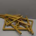 Putros Heavy Duty Backdrop Stand 8ft x 8ft Gold Pipe and Drape Kit Adjustable Metal Backdrop Sand for Wedding Photobooth Exhibition Decoration