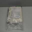 3-Piece Extra Thick 304 Stainless Steel Food Storage Containers with Non-Stick Bottom, Airtight Glass Lids & Silicone Seal, Stackable Kitchen Organization Boxes for Food Preservation