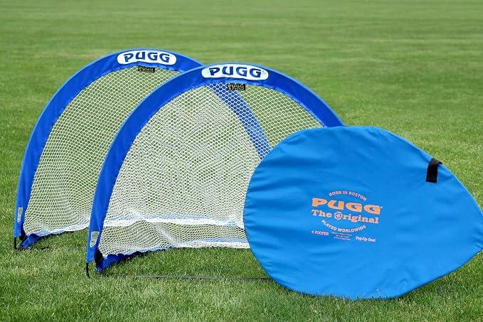 Pugg Portable Training Pop-Up Soccer Goals (Pair)