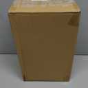 TIPGO Bathroom Trash Can with Lid, 10 Liter/ 2.6 Gallon Slim Garbage Can, Small Trash Bin Waste Basket with Pop-Up Lid for Kitchen, Bedroom, Living Room, Office (Black)