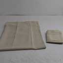 Mainstays Tille Light Filtering Curtain Panel Pair, Set of 2, Beige, 40"W x 52"L
