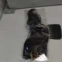 Short Clip in Hair Extensions 10 Inch Dark Brown Hair Extensions Clip ins for Women 4PCS Short Wavy Thick Syntheitc Hairpieces