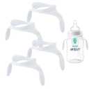 Baby Bottle Handles Compatible with Philips Avent Anti-Colic and AirFree Vent Baby Bottles, Compatible Avent Bottle Holder,4 Count (White)