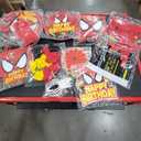 Spider Birthday Party Supplies Part Favors For Boys Kids 3 Packs