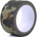 PLAXIARY 5cm x 10m Strong Adhesive Protective Camouflage Tape Camo Wrap Tape Camo Duct Tape Non Reflective Camouflage Fabric Tape for Outdoor Hunting Camping
