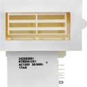 242303001 Refrigerator Damper Assembly Air Damper Control Assembly Compatible with Frigidaire Compatible with Crosley White replaces 3016452 AP5788340 PS8746718 EAP8746718 Fits DFH, FFE, FFH, FFS, LFS