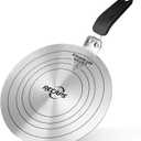 Oifyx 9.45 inch Stainless Steel Induction adapter plate for Induction Electric Gas Glass Cooktop, Heater Diffuser for Moka Pot, Glass bowls, Sauce Pan