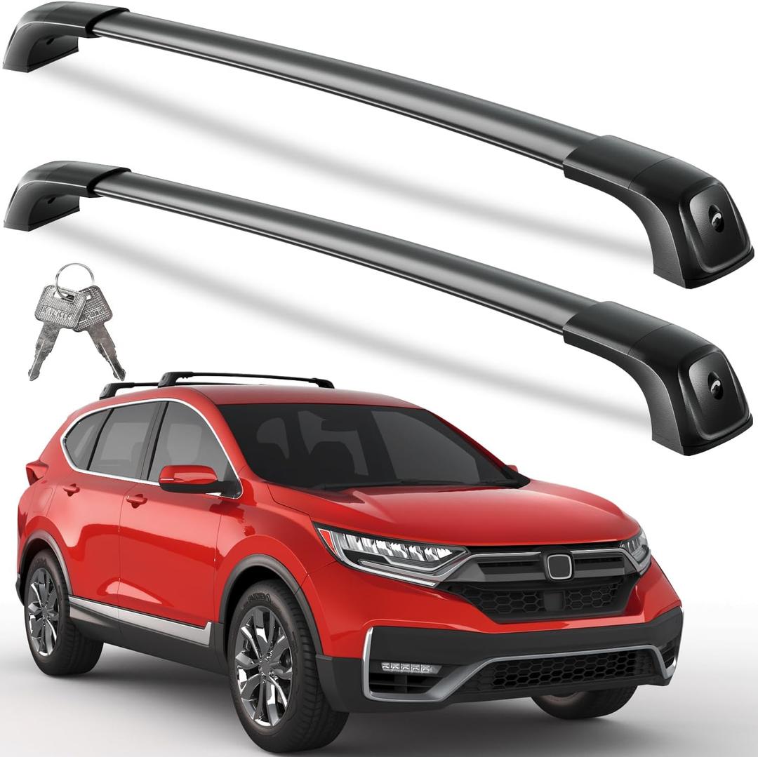 Wonderdriver 330lbs Roof Rack Cross Bars Fit for Honda CRV CR-V 2017 2018 2019 2020 2021 2022 (Without Side Rails), Heavy Duty Roof Rails Crossbars (Cutting the molding Trim) Cargo Carrier Luggage