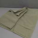 MIULEE Pack of 2 Sage Green Decorative Pillow Covers 18x18 Inch Soft Chenille Luxurious Couch Throw Pillows Farmhouse Cushion Covers with Elegant Design for Sofa Bedroom Living Room Spring Home Decor