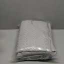 PHF 100% Cotton Waffle Weave Blanket King Size for Bed, Soft Lightweight & Breathable, All-Season Comfort, Luxury Aesthetic Woven Bedding for Home Decor, 108"x90", Light Grey